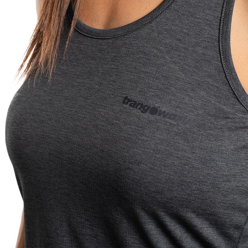 Camiseta sin mangas para Mujer Trangoworld Loja Gris