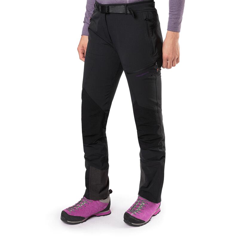 Pantalón para Mujer Trangoworld Trx2 nyl wm pro Negro/Morado