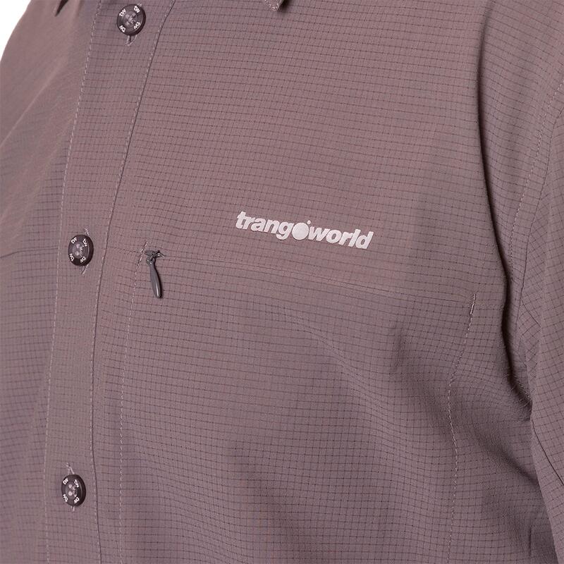 Camisa de manga larga para Hombre Trangoworld Vignemale vn Gris/Gris