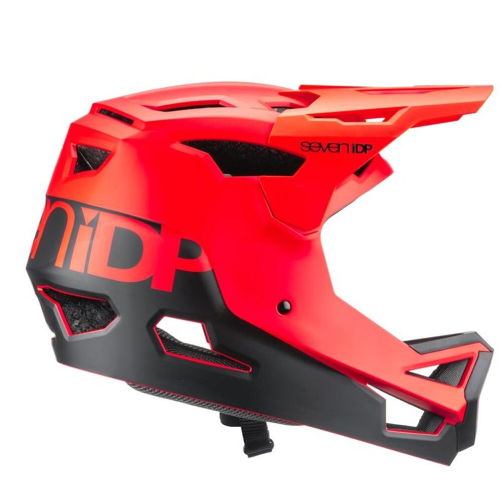 7iDP PROJECT 23 ABS HELMET MATT THRUSTER RED/BLACK 2/3