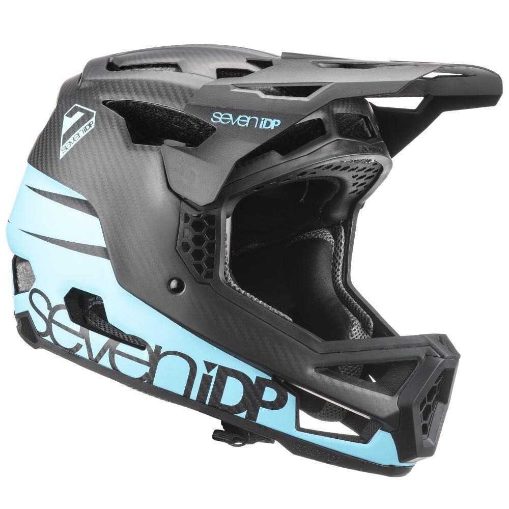 7iDP PROJECT 23 CARBON HELMET MATT ICE BLUE/BLACK 2/5