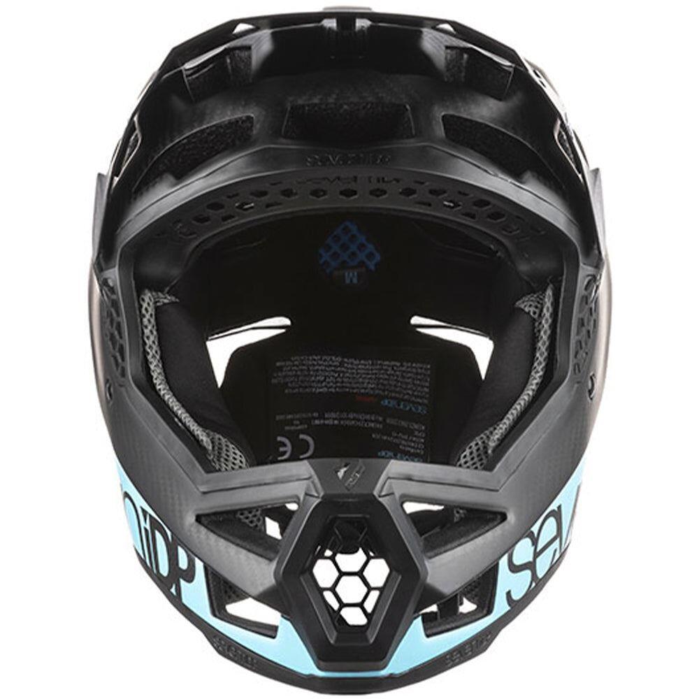 7iDP PROJECT 23 CARBON HELMET MATT ICE BLUE/BLACK 3/5