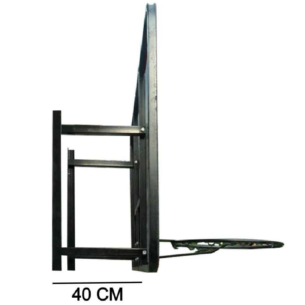 Set Tablero Baloncesto Moxen Hook 120x80 cm con soporte 4/6