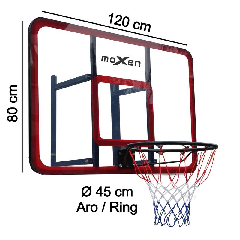 Canasta de Baloncesto, canasta de basquetbol con tablero y soporte