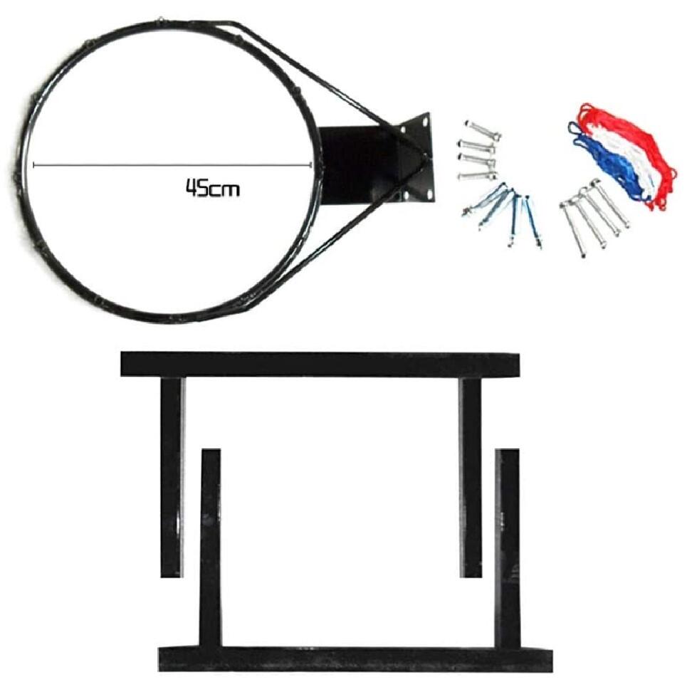 Set Tablero Baloncesto Moxen Hook 120x80 cm con soporte 3/6