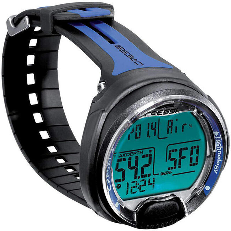 LEONARDO 成人旅行用潛水電腦錶 - 藍色