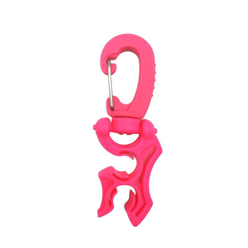 Hose Retainer Scuba Diving BCD Regulator Accessories - Pink