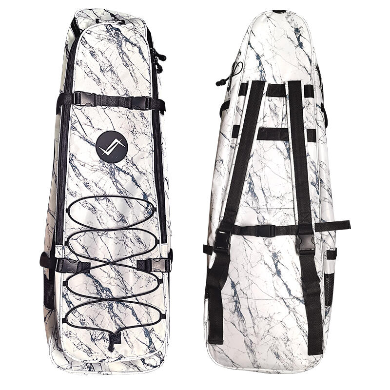 Adult Free Diving Long Fins Gear Bag - White
