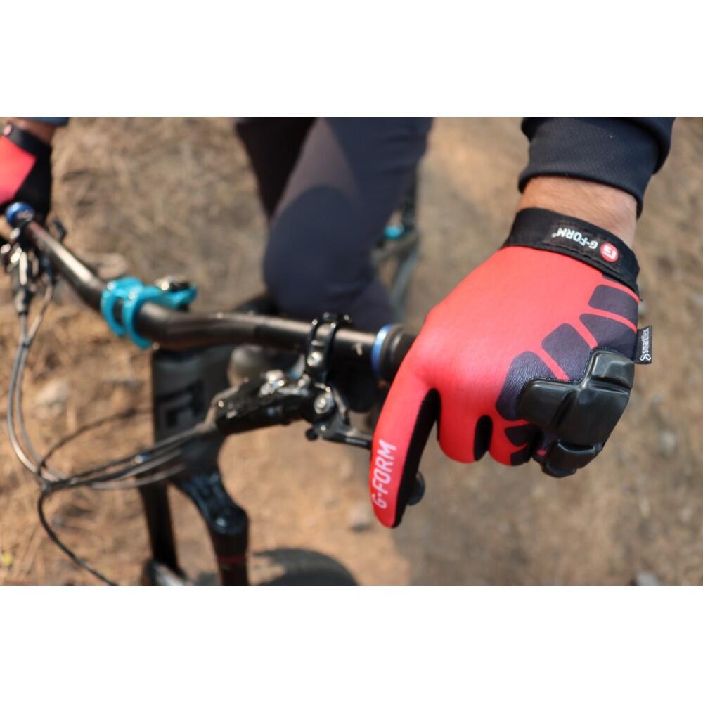 Guantes de invierno G-FORM Bolle XS negro/blanco 3/5