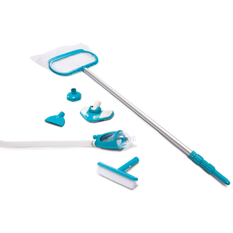 Deluxe Pool Maintenance Kit Blue/White Decathlon