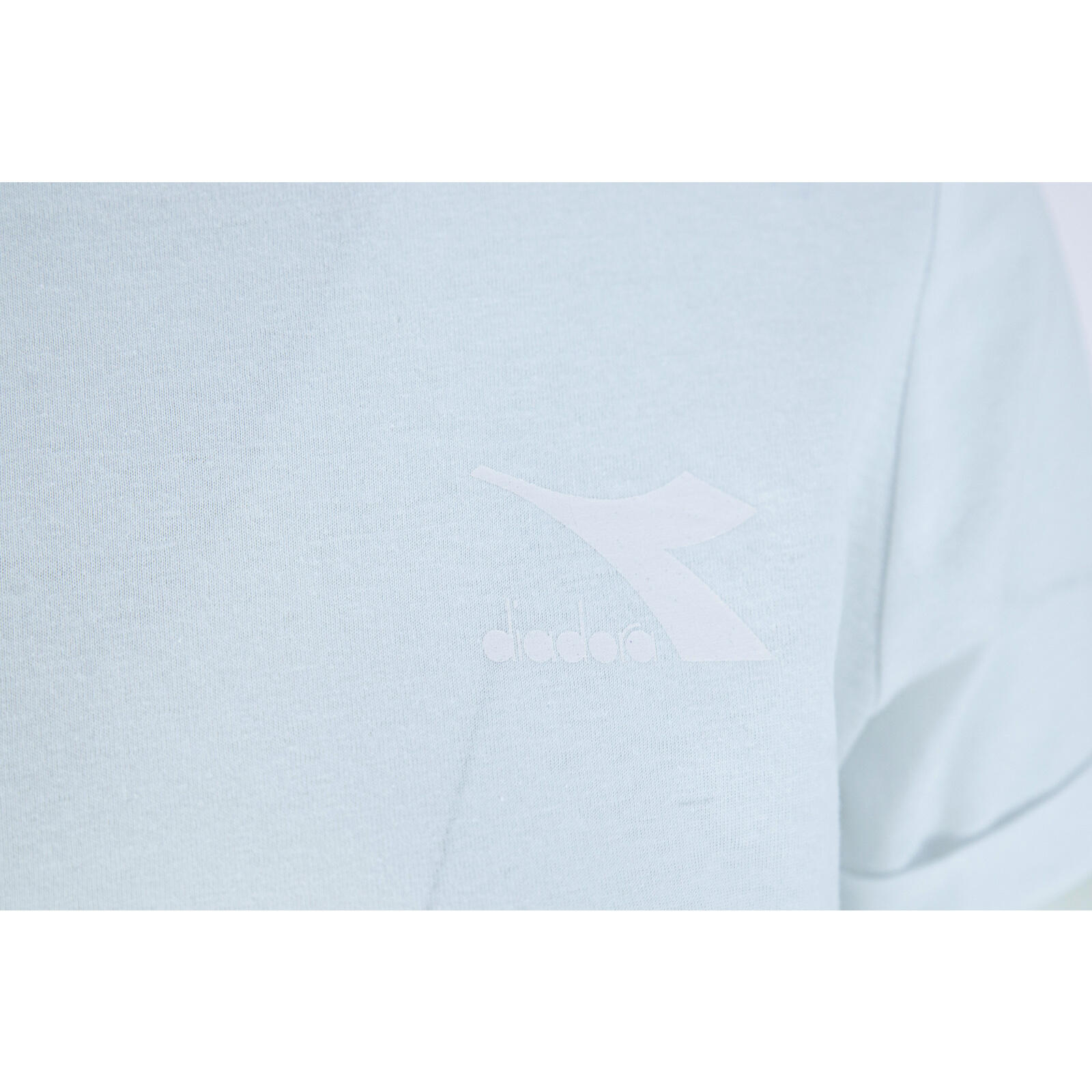 T-shirt Diadora SS Core - Optical White, Blanc, Femmes 4/5