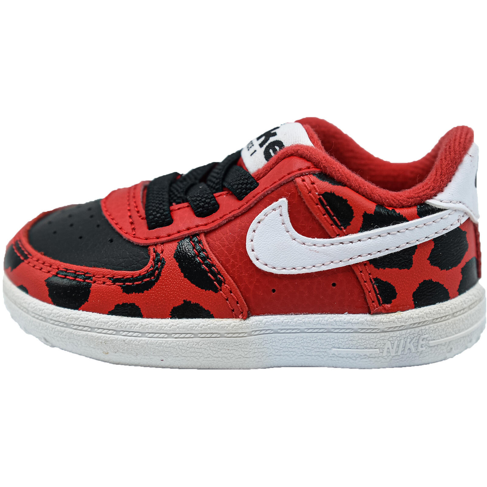 Air force 1 shops rouge enfant