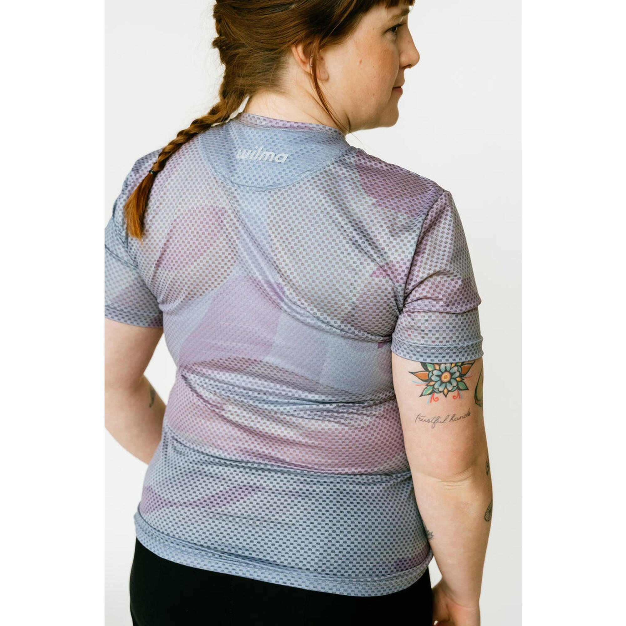 Tee-Shirt En Mesh Femme Ultra Leger Cyclisme