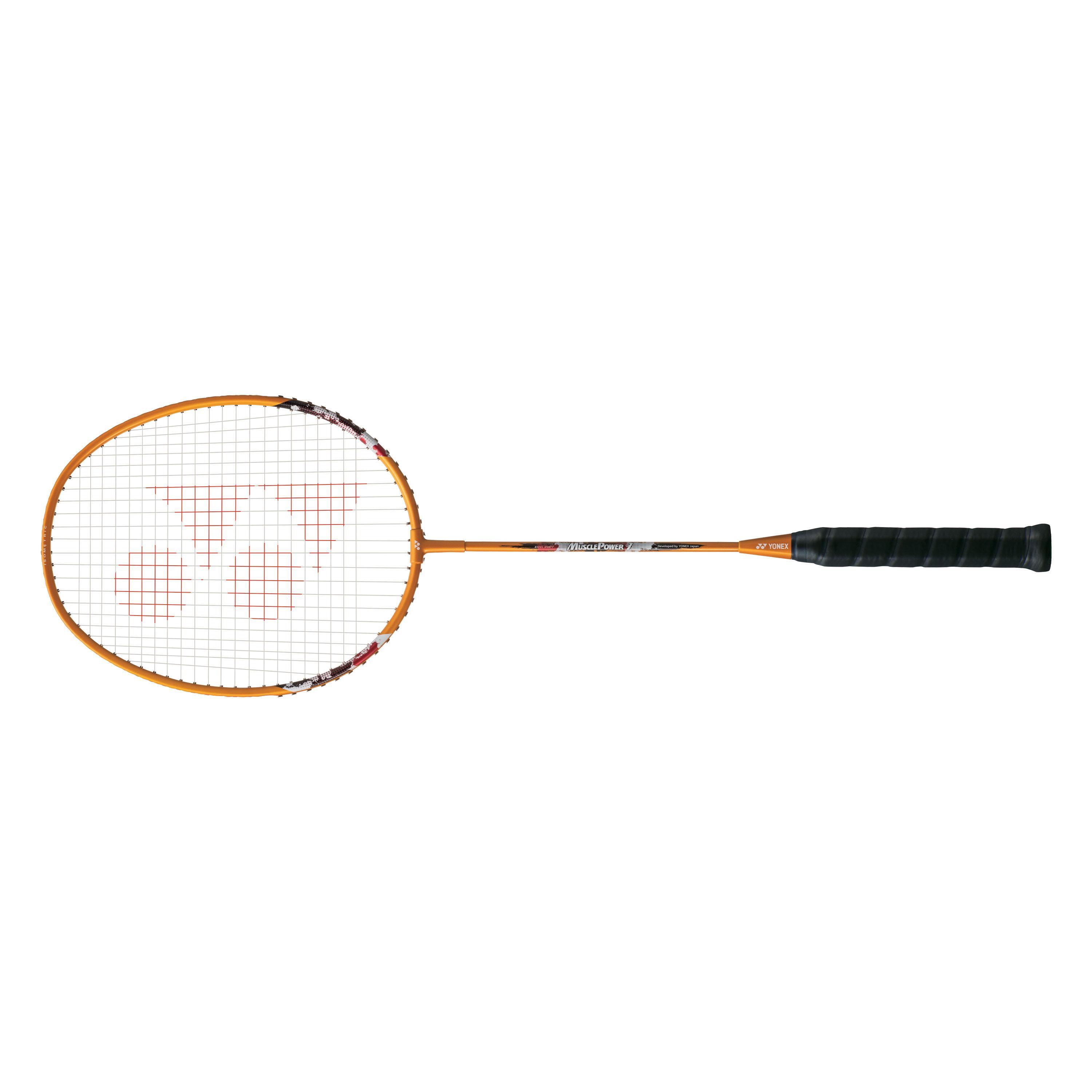 【美品】YONEX muscle power 7000 UL1 Badminton Racket Muscle Power 1 ORANGE U/G4(Strung)