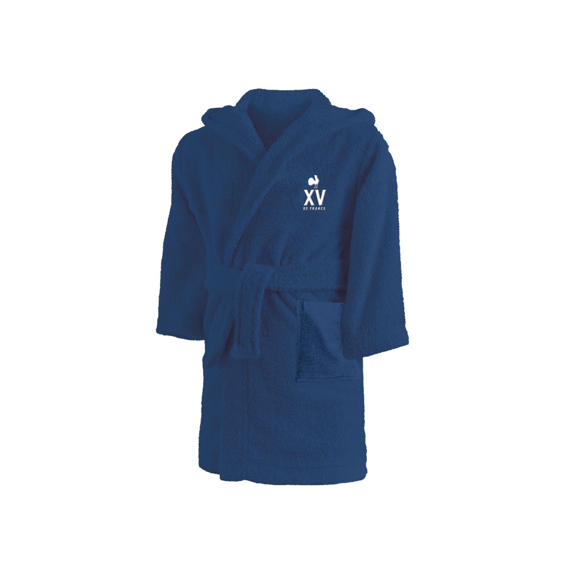 Peignoir de bain enfant 100% coton Equipe de France de rugby 4/4