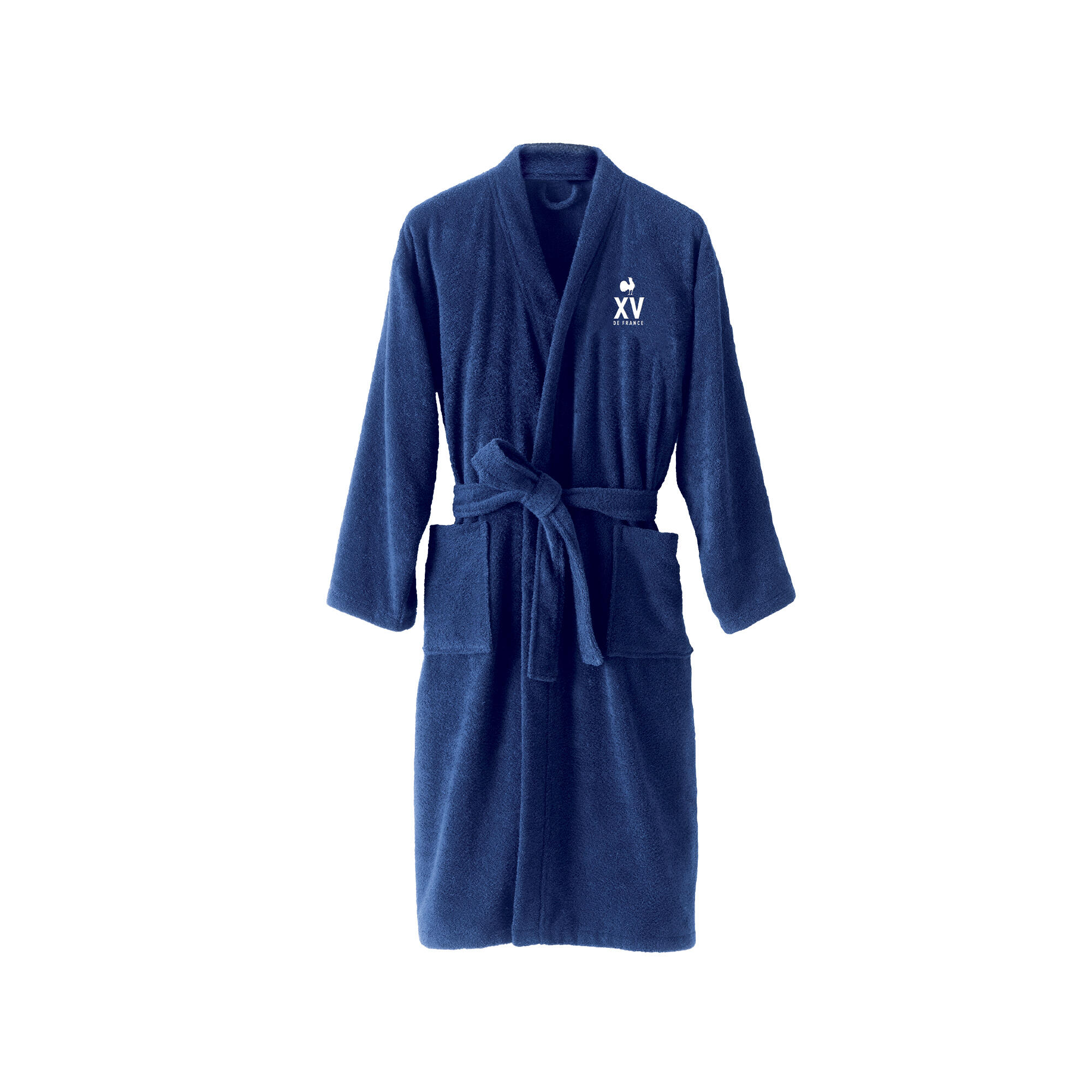 Peignoir de bain adulte 100 coton Equipe de France de rugby