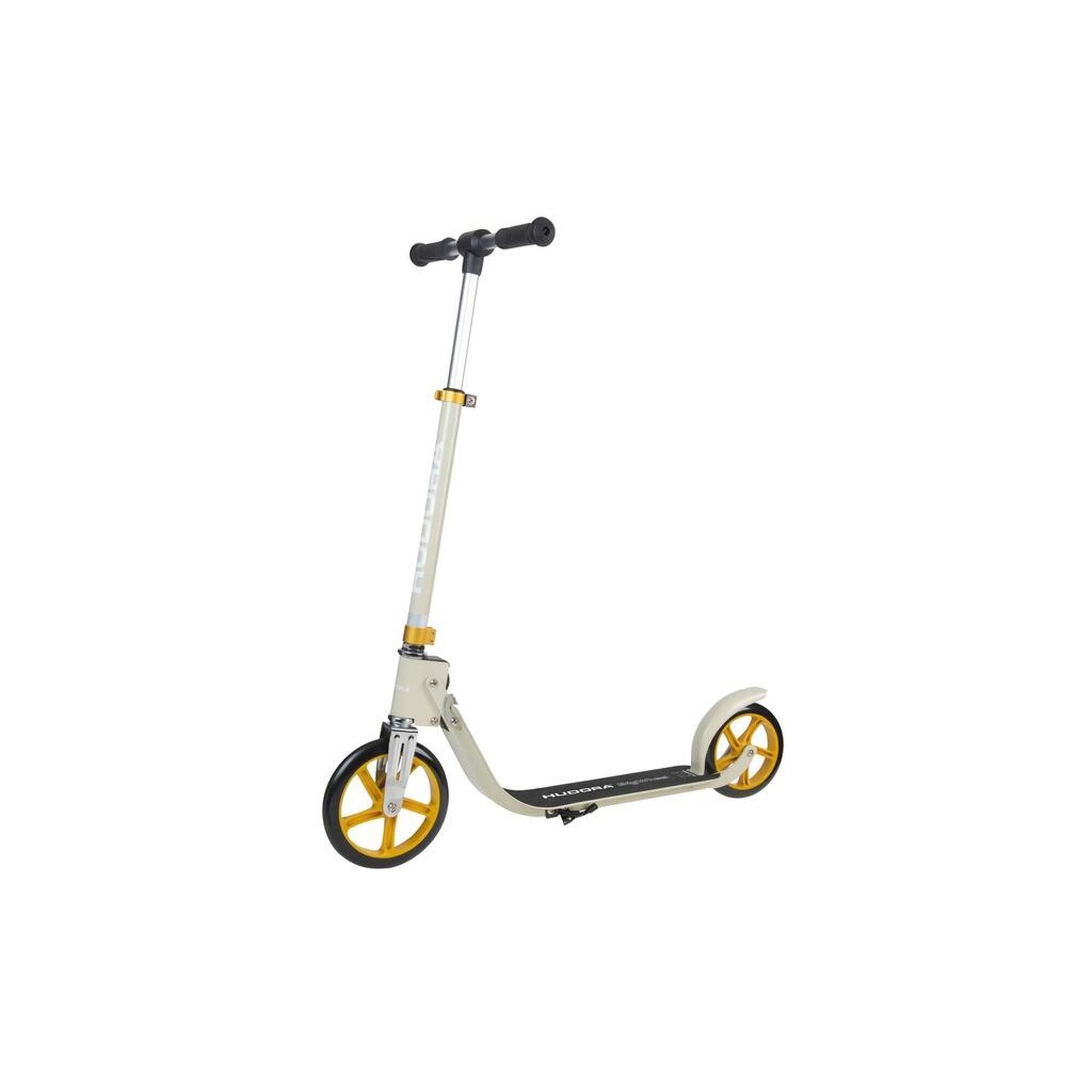 Hudora - Bigwheel 215 scooter Beige - Trottinette - Beige - Taille Unique - Decathlon