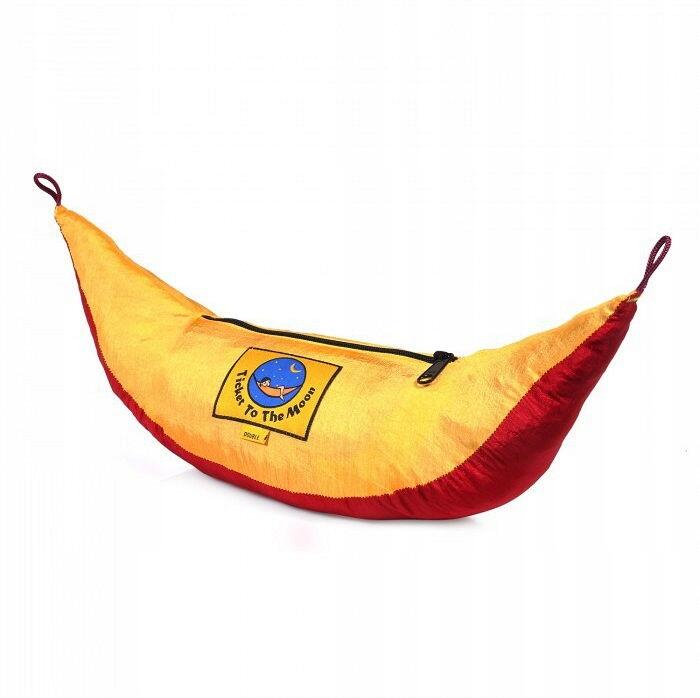 Hamak Ticket To The Moon dwuosobowy 200KG TMO3437 Burgund/Yellow
