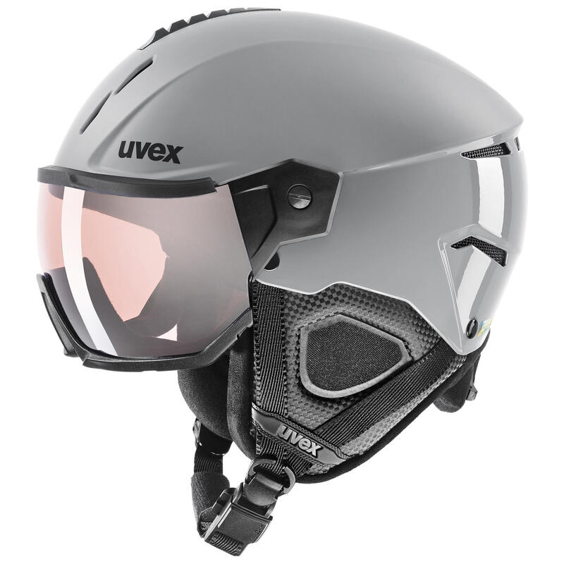 Kask narciarski Uvex Instinct visor pro Vario szary