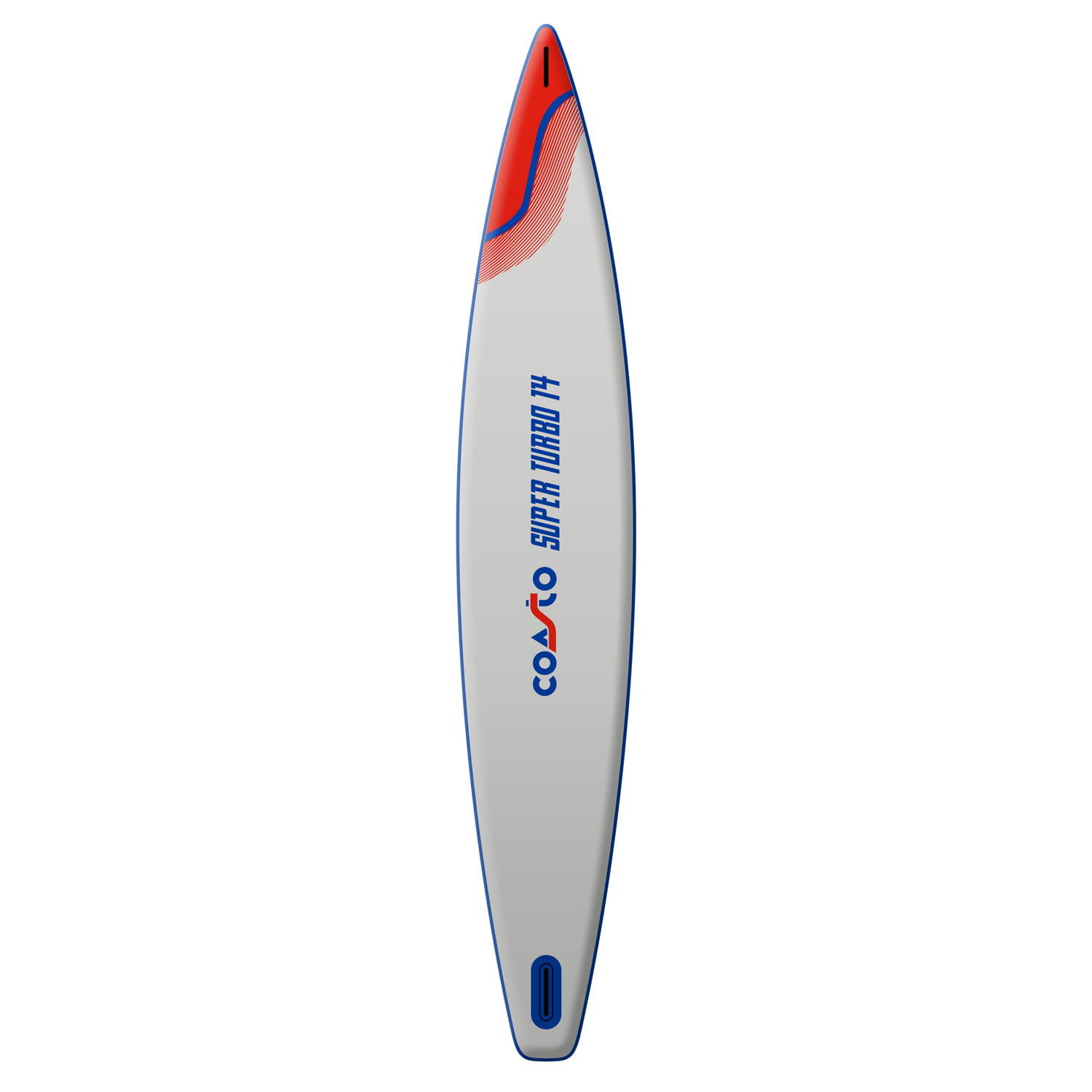 Paddleboard COASTO Super Turbo 14' Blue/White 3/7