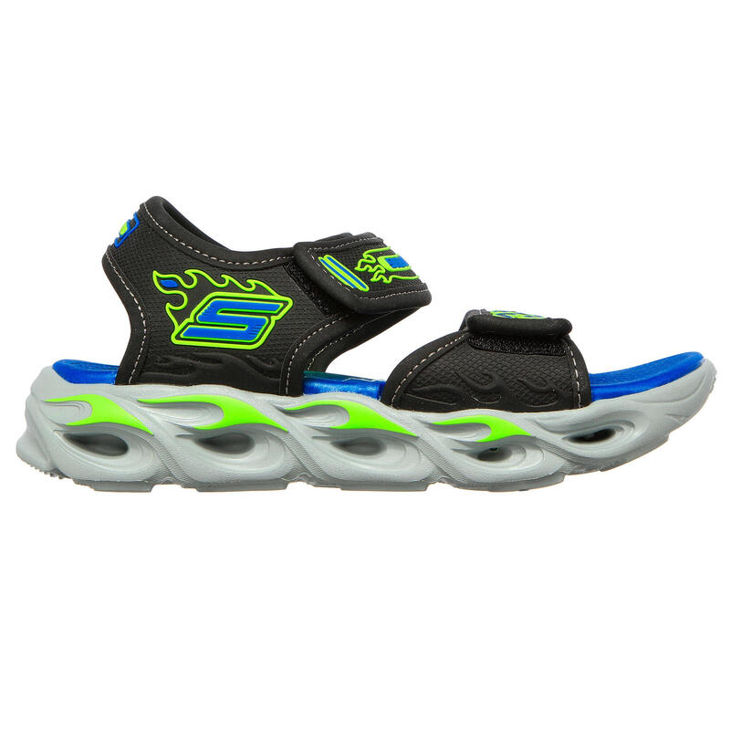 Enfants THERMO-SPLASH HEAT-FLO Sandales Noir / Bleu / Lime