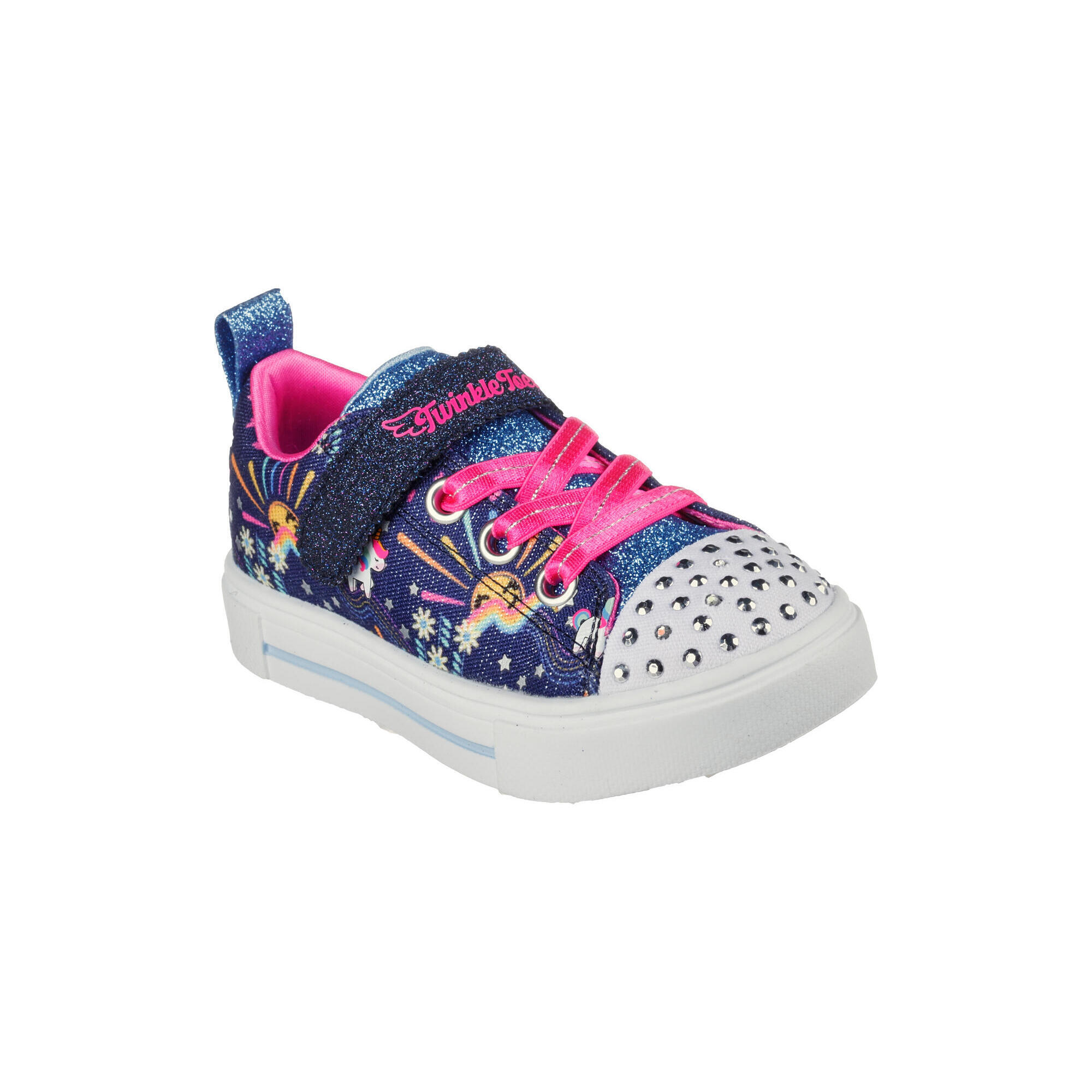 Skechers - Skechers Enfants Twinkle Sparks Unicorn Sunshine Sneakers Bleu Marine/multicolor - Baskets - Bleu - 21 - Decathlon