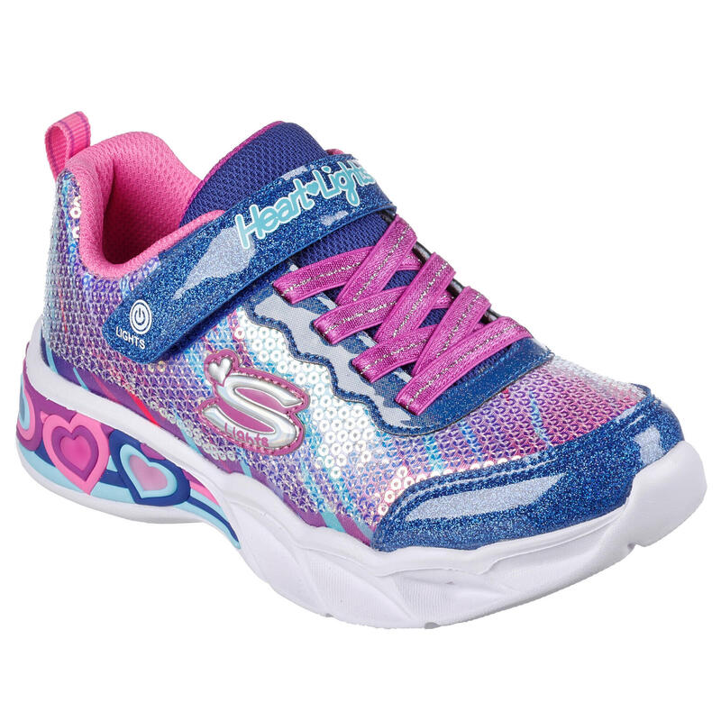 Kinder SWEETHEART LIGHTS LETS SHINE Sneakers Marineblau