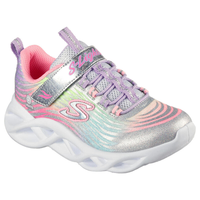 SKECHERS Enfants TWISTY BRIGHTS MYSTICAL BLISS Sneakers Argentin / Multicolore