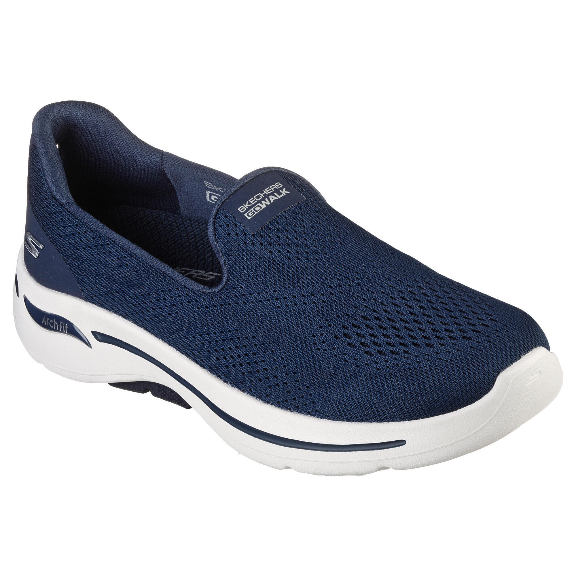 Skechers - Skechers Femmes Gowalk Arch Fit Imagined Chaussures De Sport/fitness Bleu Marine - Baskets - Bleu - 36 - Decathlon