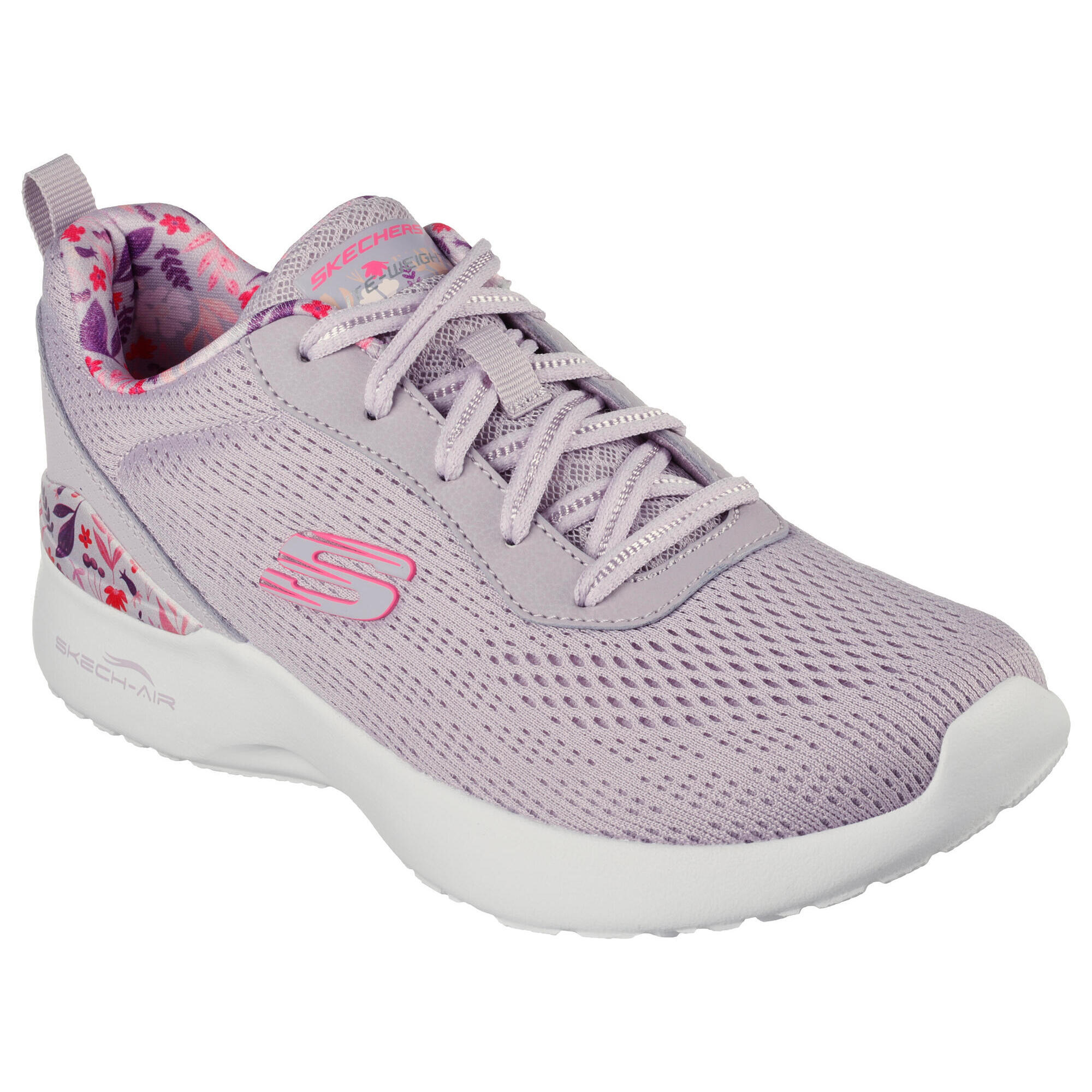 Women's SKECH-AIR DYNAMIGHT LAID OUT Lavender sneakers