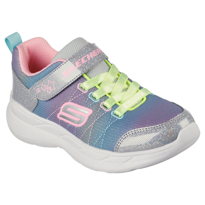 SKECHERS Kids SNAP SPRINTS 2.0 STARS AWAY Sneakers Grijs / Veelkleurig