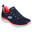 Damen SUMMITS PERFECT VIEWS Sneakers Marineblau / Neon-Pink