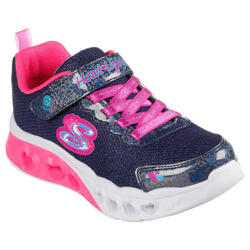 SKECHERS Kids FLUTTER HEART LIGHTS BRING Sneakers Marineblauw / Veelkleurig