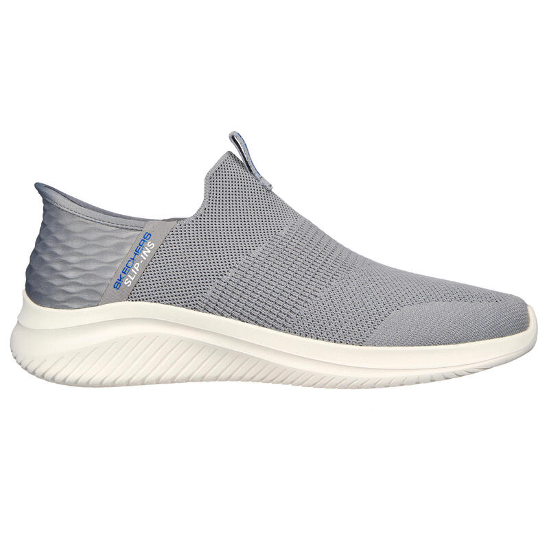 Buty do chodzenia męskie Skechers Slipins Ultra Flex 3.0 Smooth Step Gray