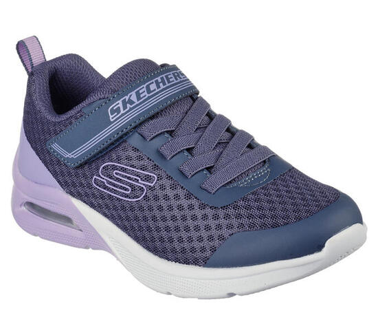 SKECHERS Enfants MICROSPEC MAX EPIC Chaussures de sport Gris foncé / Lavande
