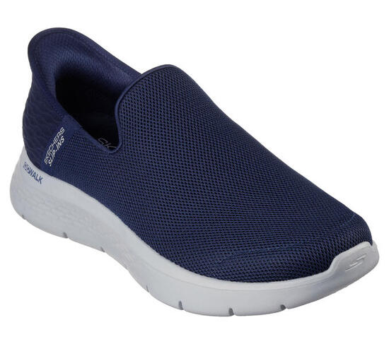 SKECHERS Hommes GO WALK FLEX NO HANDS À enfiler Bleu marine