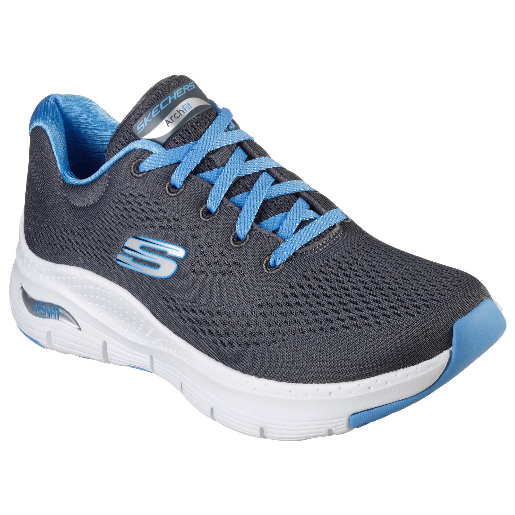 SKECHERS Sneakers ARCH FIT BIG APPEAL da donna Grigio scuro / Blu