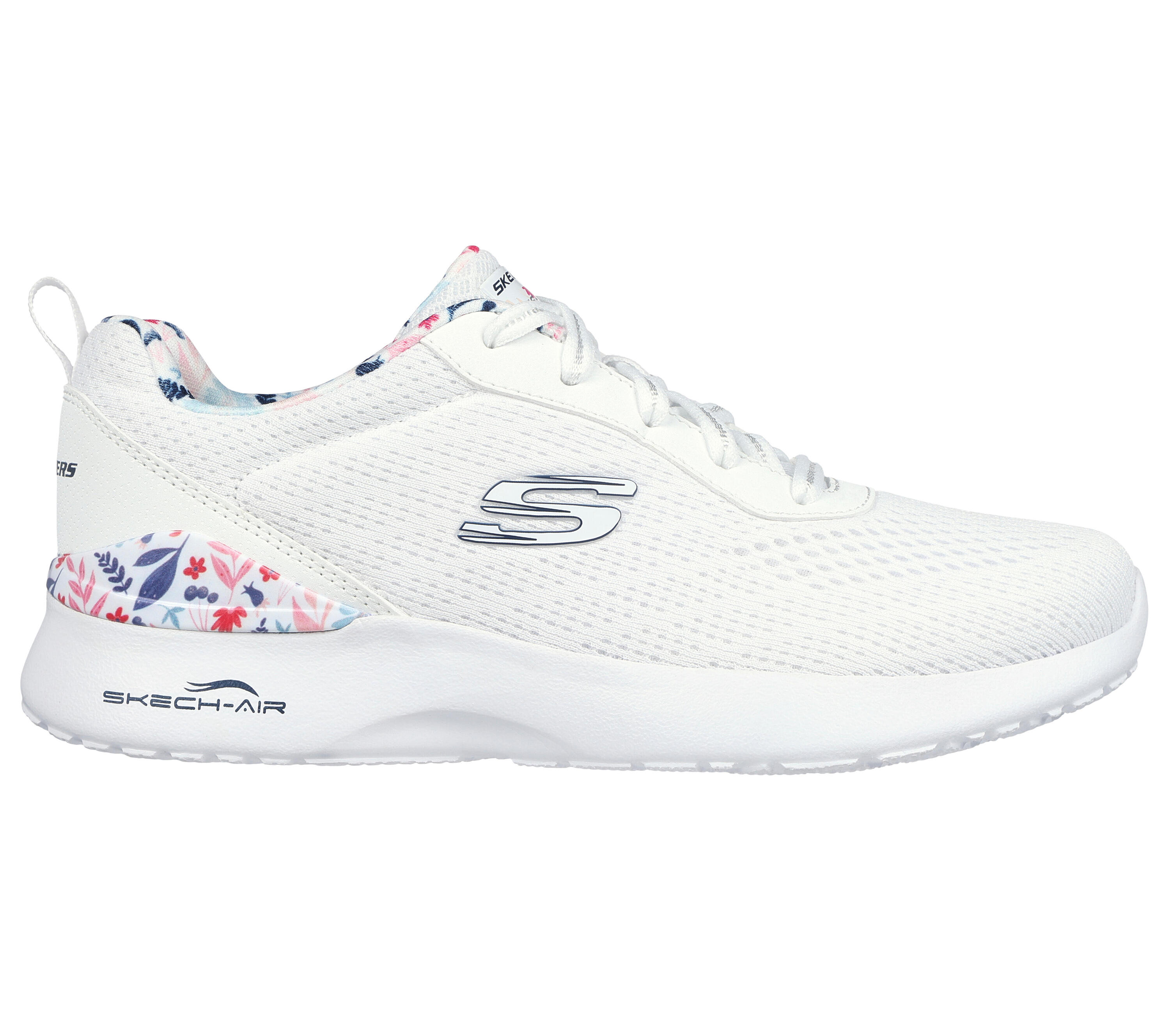 SKECHERS Femmes SKECH-AIR DYNAMIGHT LAID OUT Sneakers Blanc / Multicolore 5/6