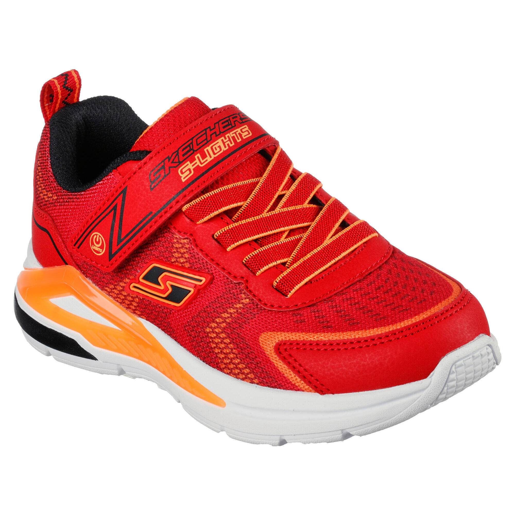 Skechers - Skechers Enfants Tri-namics Sneakers Rouge / Orange / Noir - Chaussures De Sport - Noir|orange|rouge - 27,5 - Decathlon