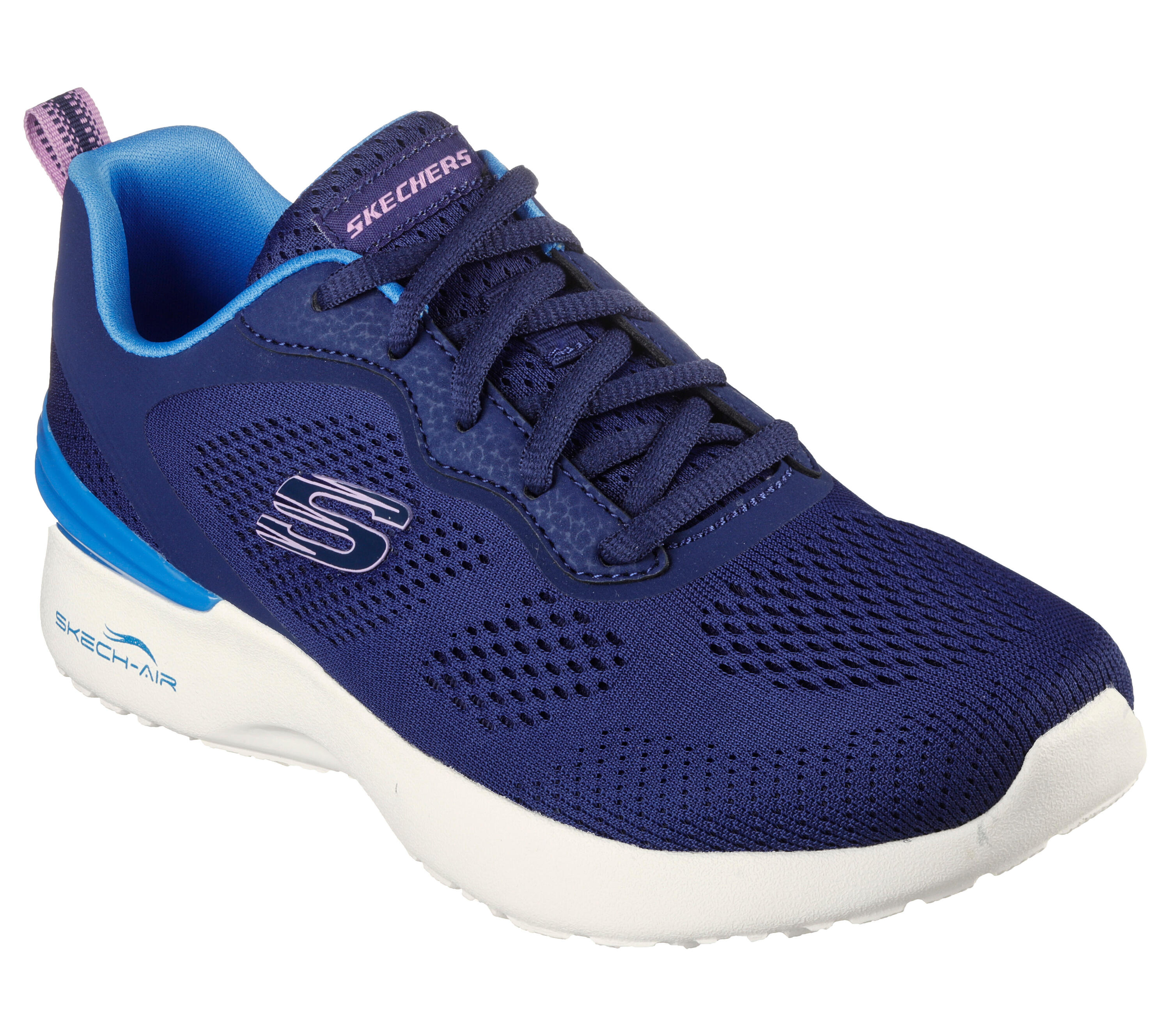 SKECHERS Sneakers Donna SKECH-AIR DYNAMIGHT NEW GRIND Blu marino / Blu