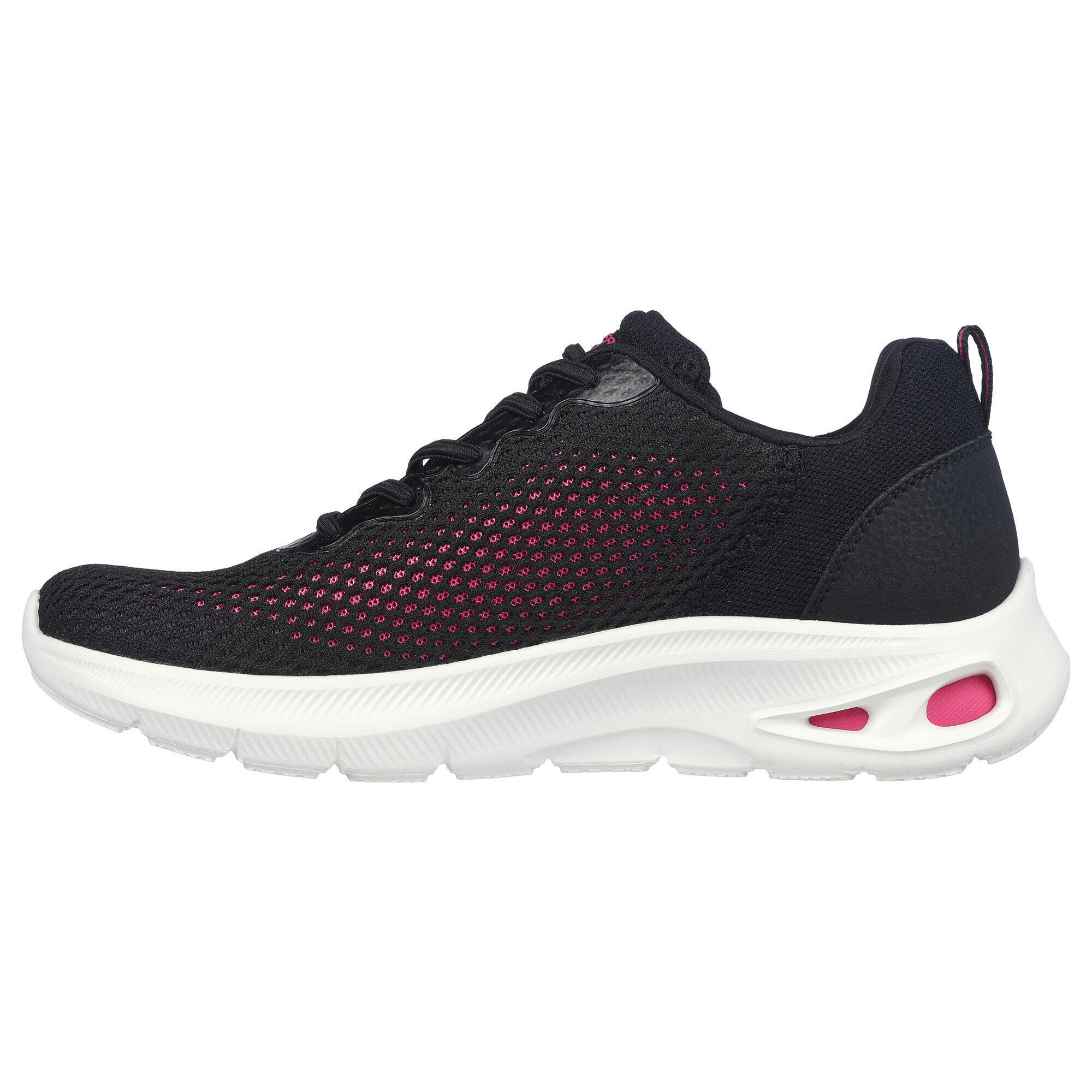 Sneakers BOBS UNITY HINT OF COLOR Donna Nero / Rosa