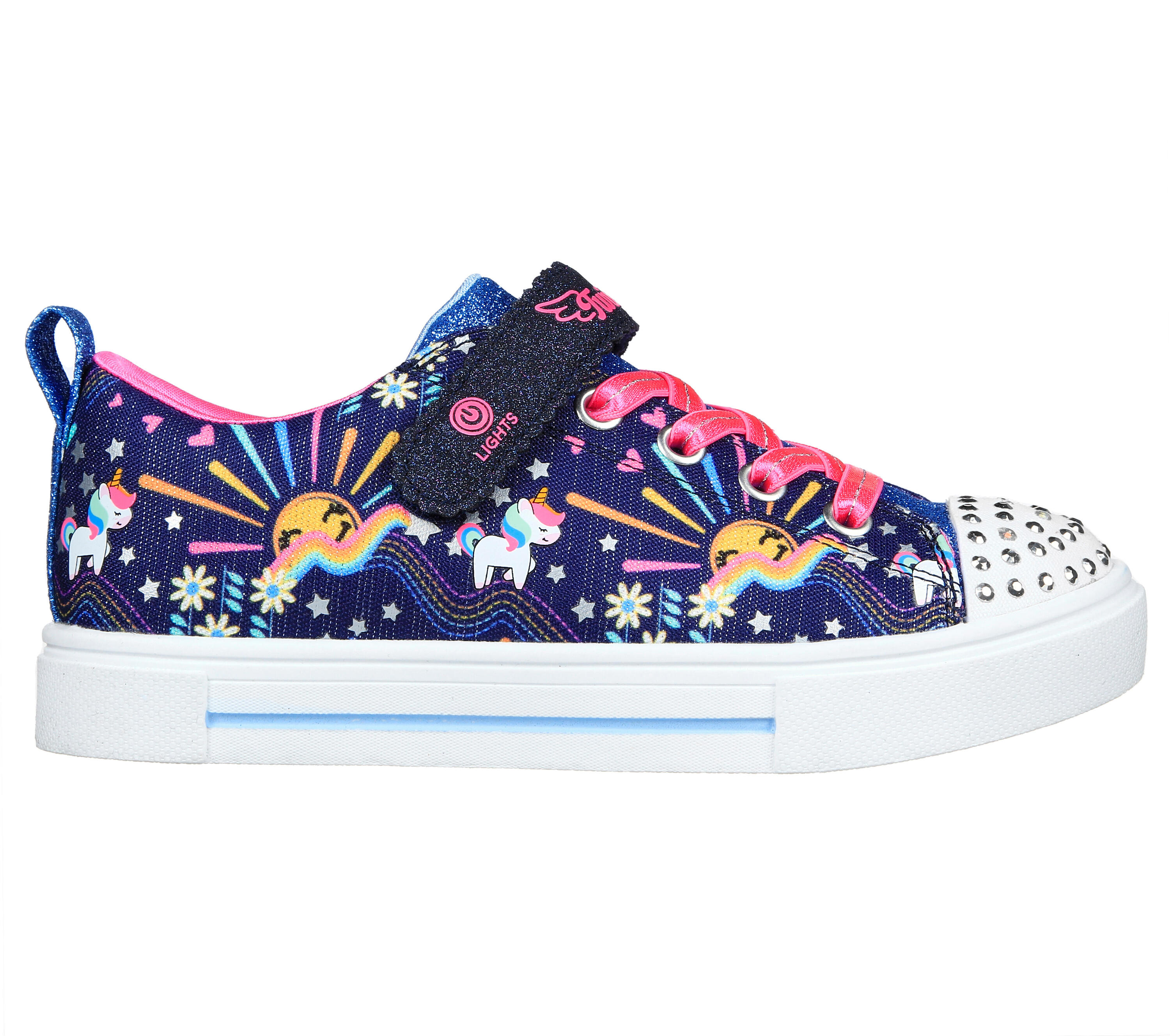 Sneakers Bambina TWINKLE SPARKS UNICORN SUNSHINE Blu marino / Multicolore 5/5