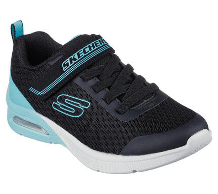 SKECHERS Enfants MICROSPEC MAX EPIC BRIGHTS Chaussures de sport Noir / Turquoise