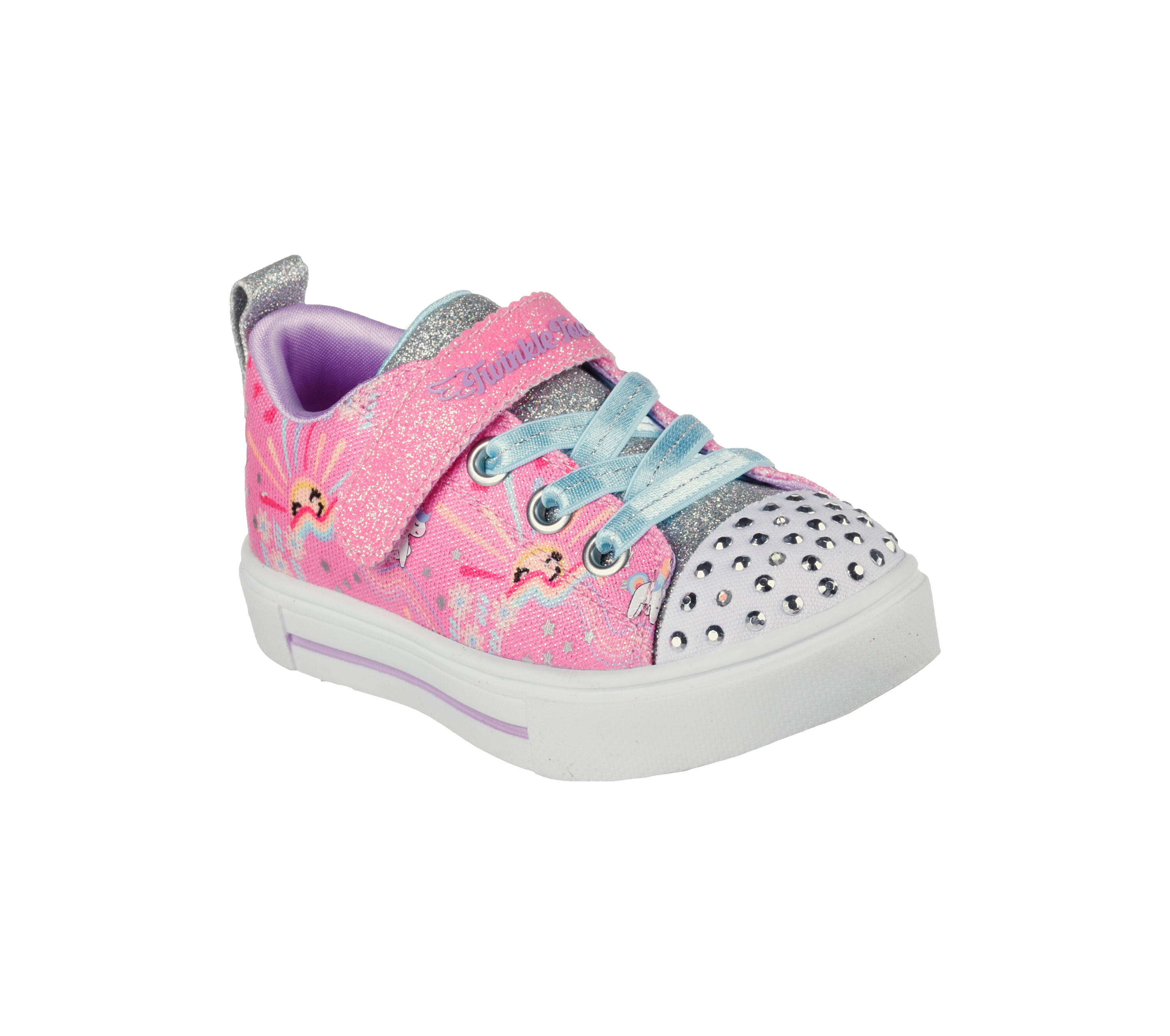 SKECHERS Kids TWINKLE SPARKS UNICORN SUNSHINE Sneakers Pink