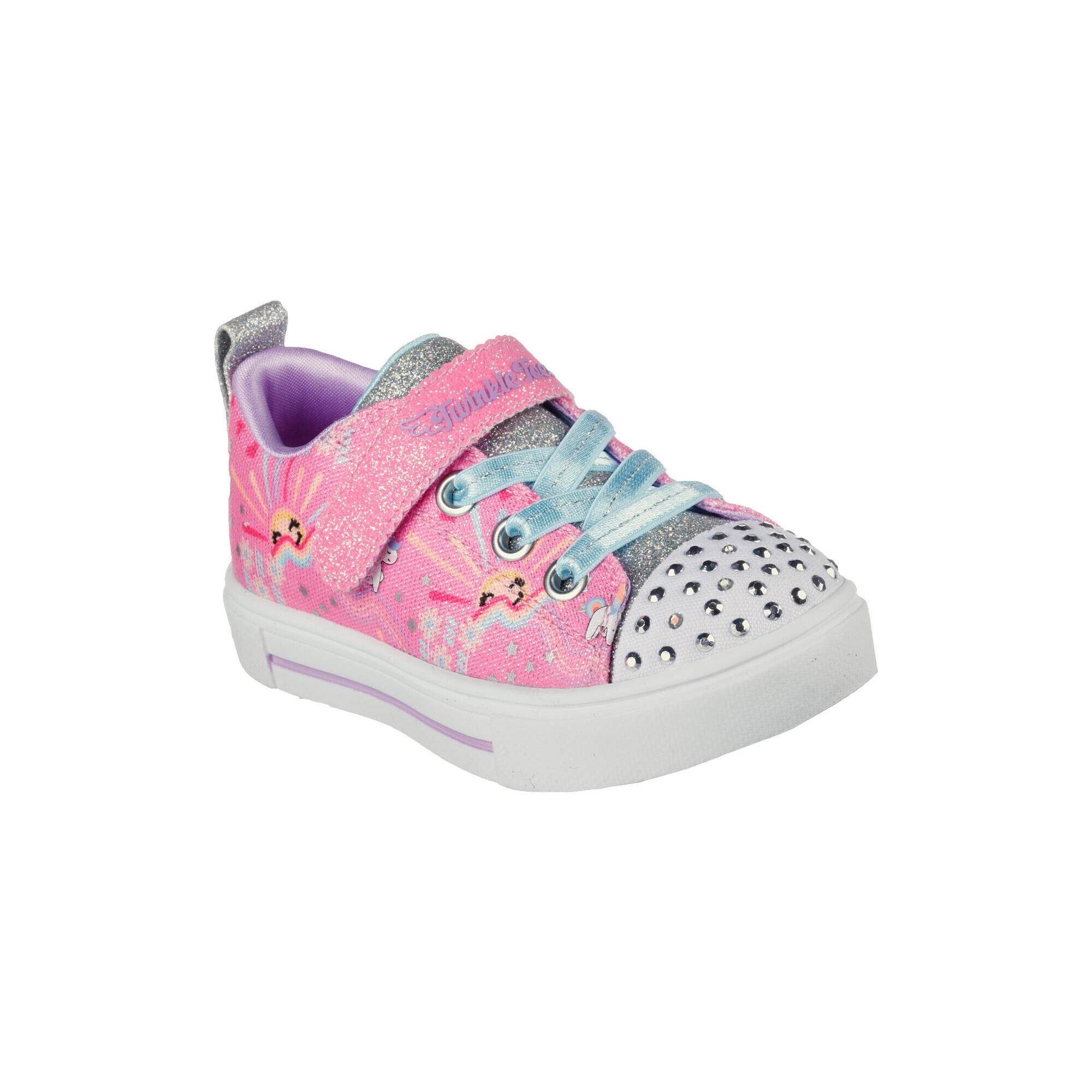 Skechers - Skechers Enfants Twinkle Sparks Unicorn Sunshine Sneakers Rose Vif - Baskets - Rose - 22 - Decathlon