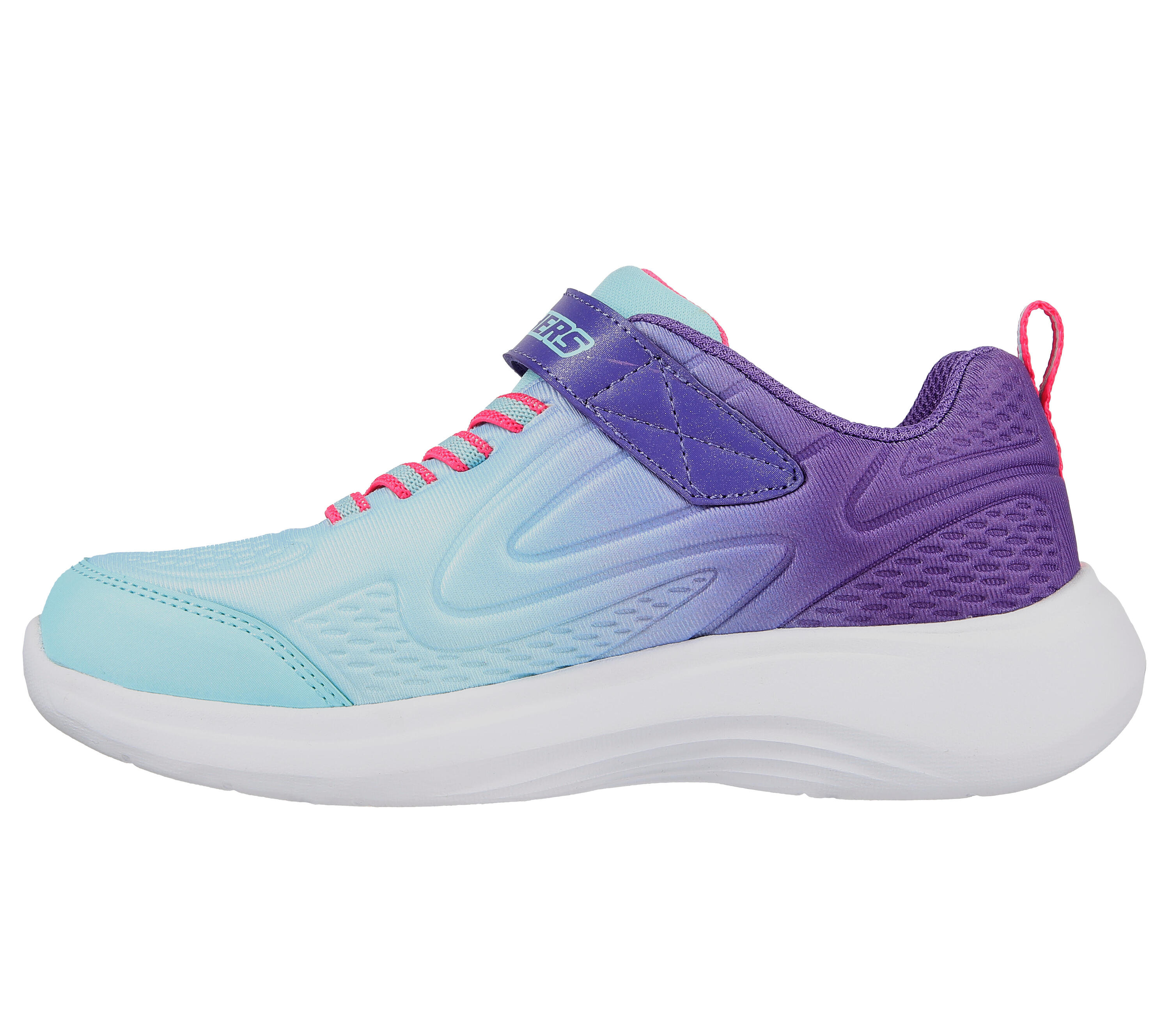SKECHERS Enfants SELECTORS SWEET SWIRL Sneakers Pourpre tacheté / Turquoise 4/7