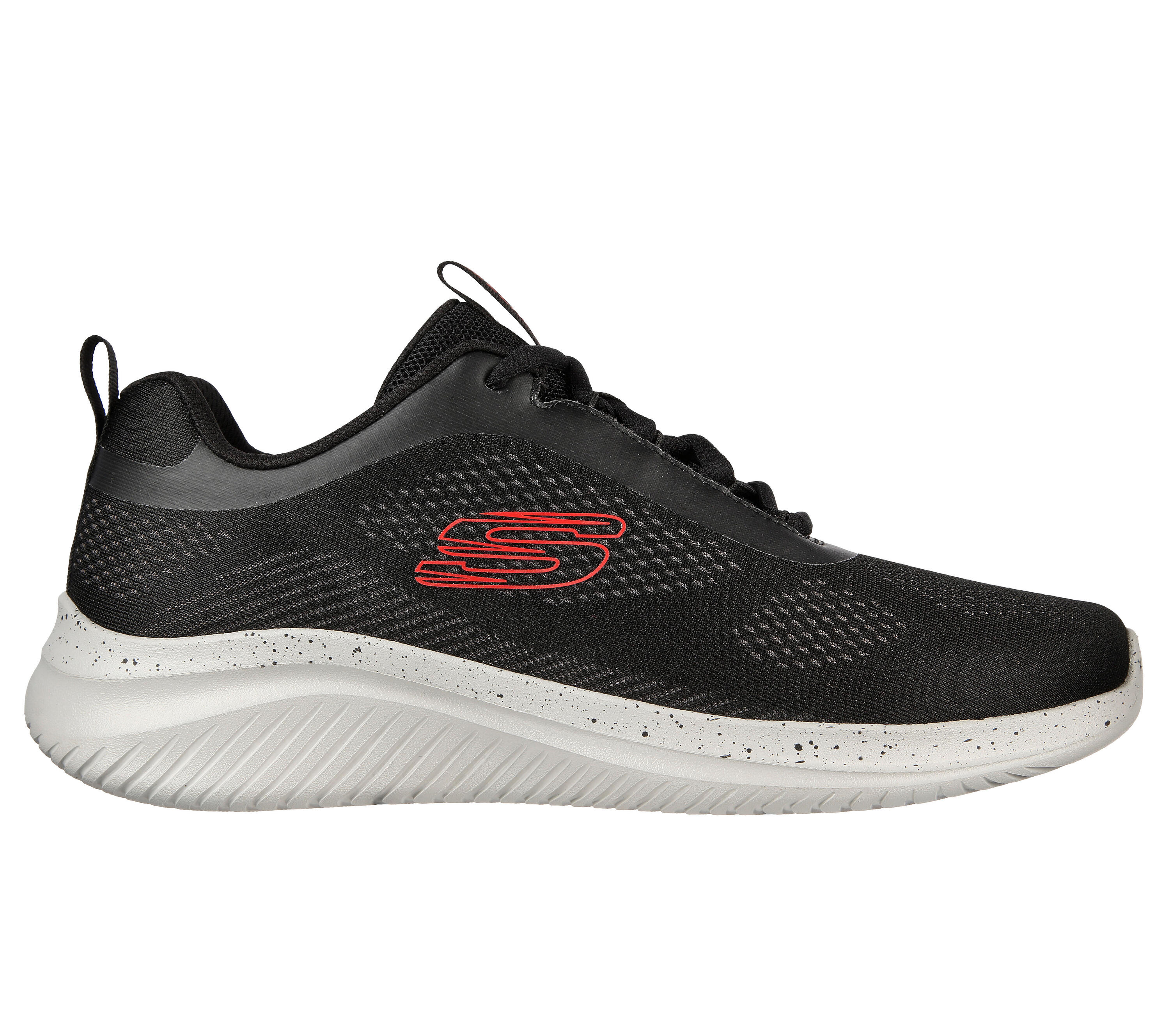 SKECHERS Hommes  ULTRA FLEX 3.0 Sneakers Noir / Rouge 5/5