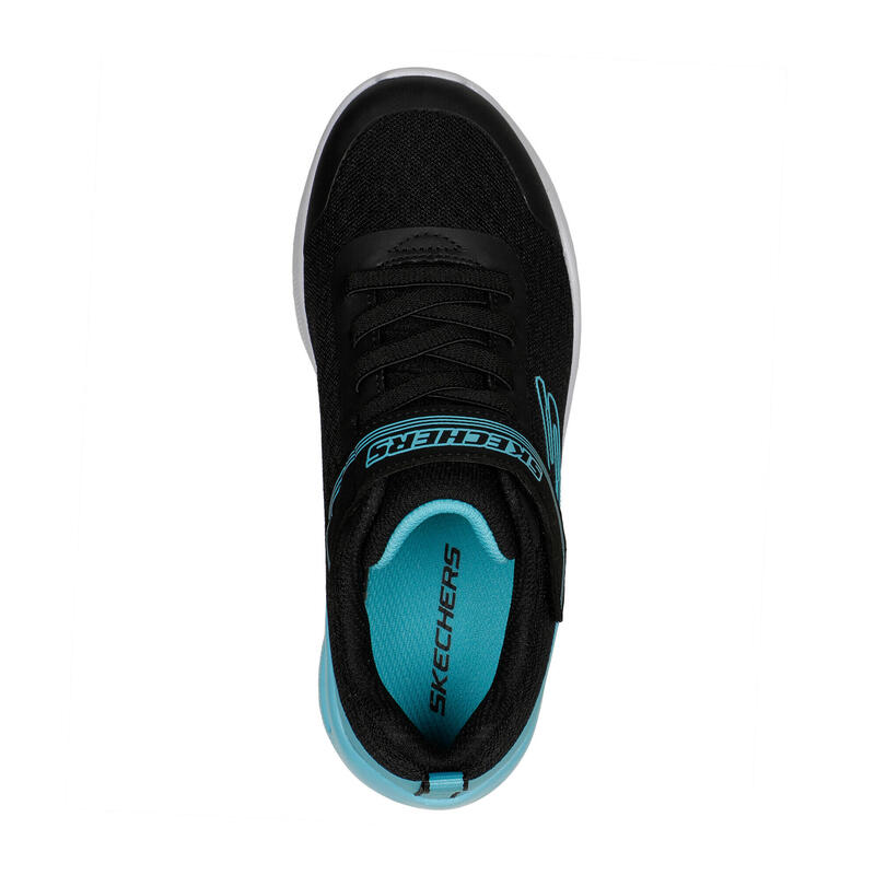 SKECHERS Kids MICROSPEC MAX EPIC BRIGHTS Chaussures de sport Noir / Turquoise
