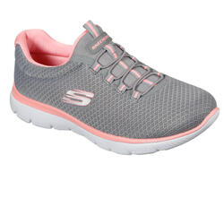 SKECHERS Femmes SUMMITS Sneakers Gris / Rose vif