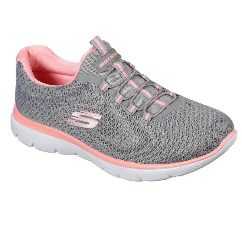 SKECHERS Women SUMMITS Sneakers Gris / Rose vif